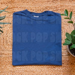 Midnight Comfort Colors 1717 Mockup Midnight | C1717 Shirt Mockup Midnight Comfort Colors 1717 Midnight Mockup