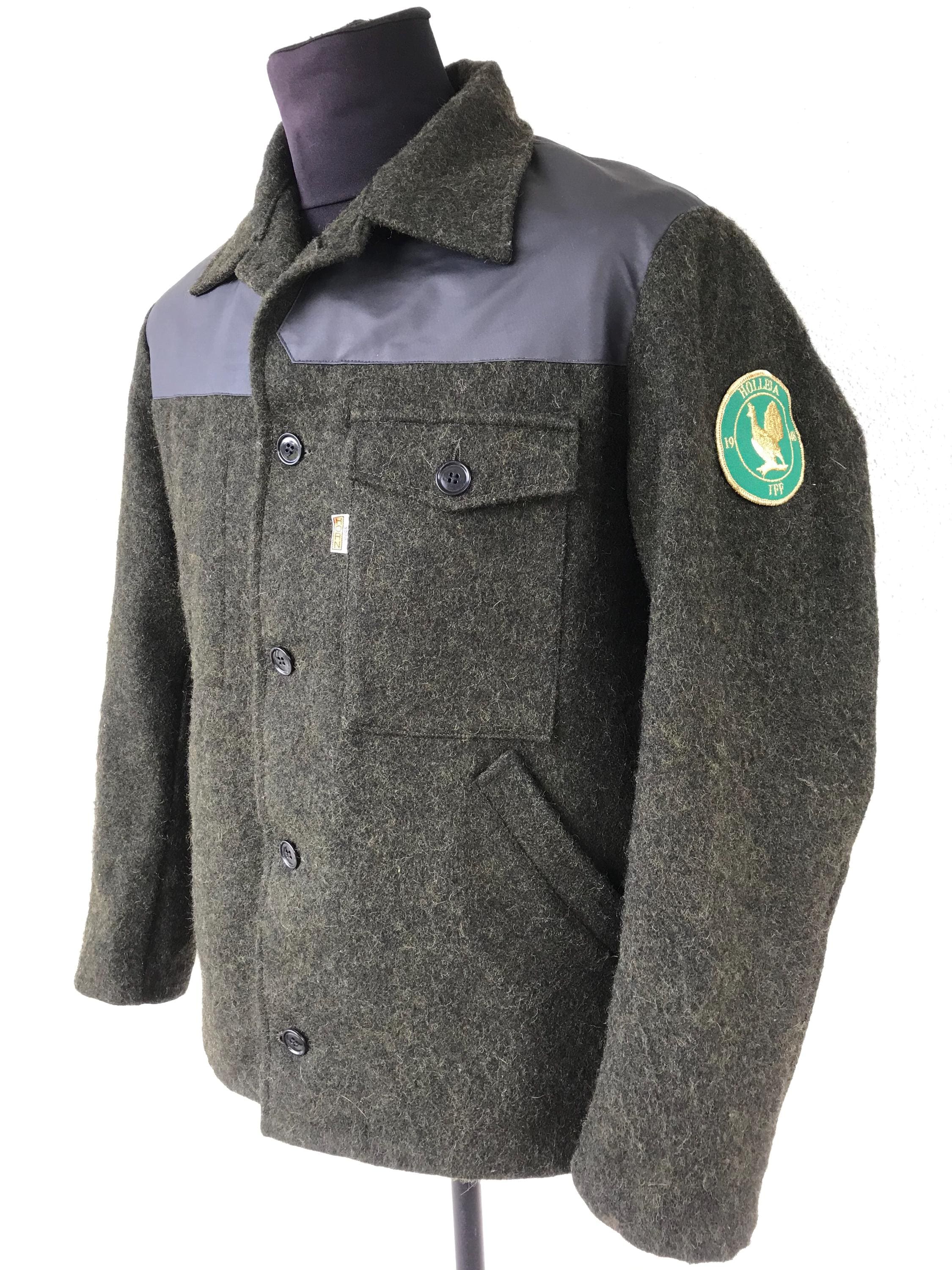 Vintage 90s Aug. P. Horn AS Wool Workwear Outdoor Parka Coat Wool