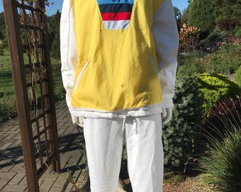 90s Vintage Mizuno Track Jacket Size X Large Vtg Red Multicolor