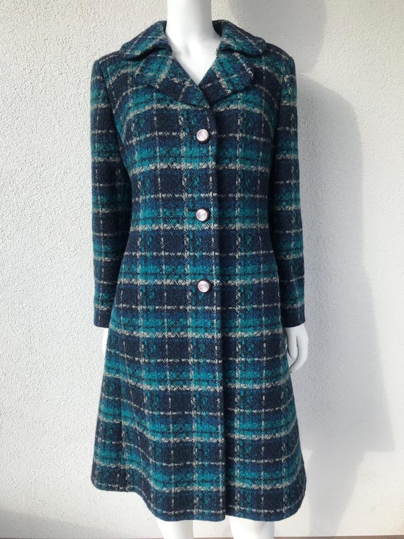 Vintage 1970er Jahre Wolljacke Wolljacke Vintage 70er Jahre Mantel