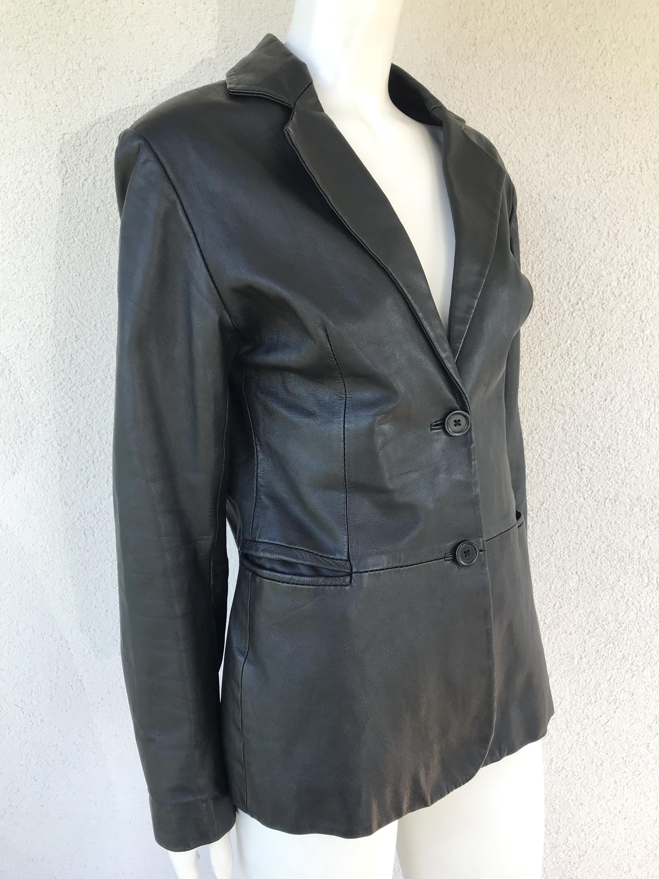 安心してご購入 ヴィンテージ FIRENZE 本革レザージャケット スタッズ 