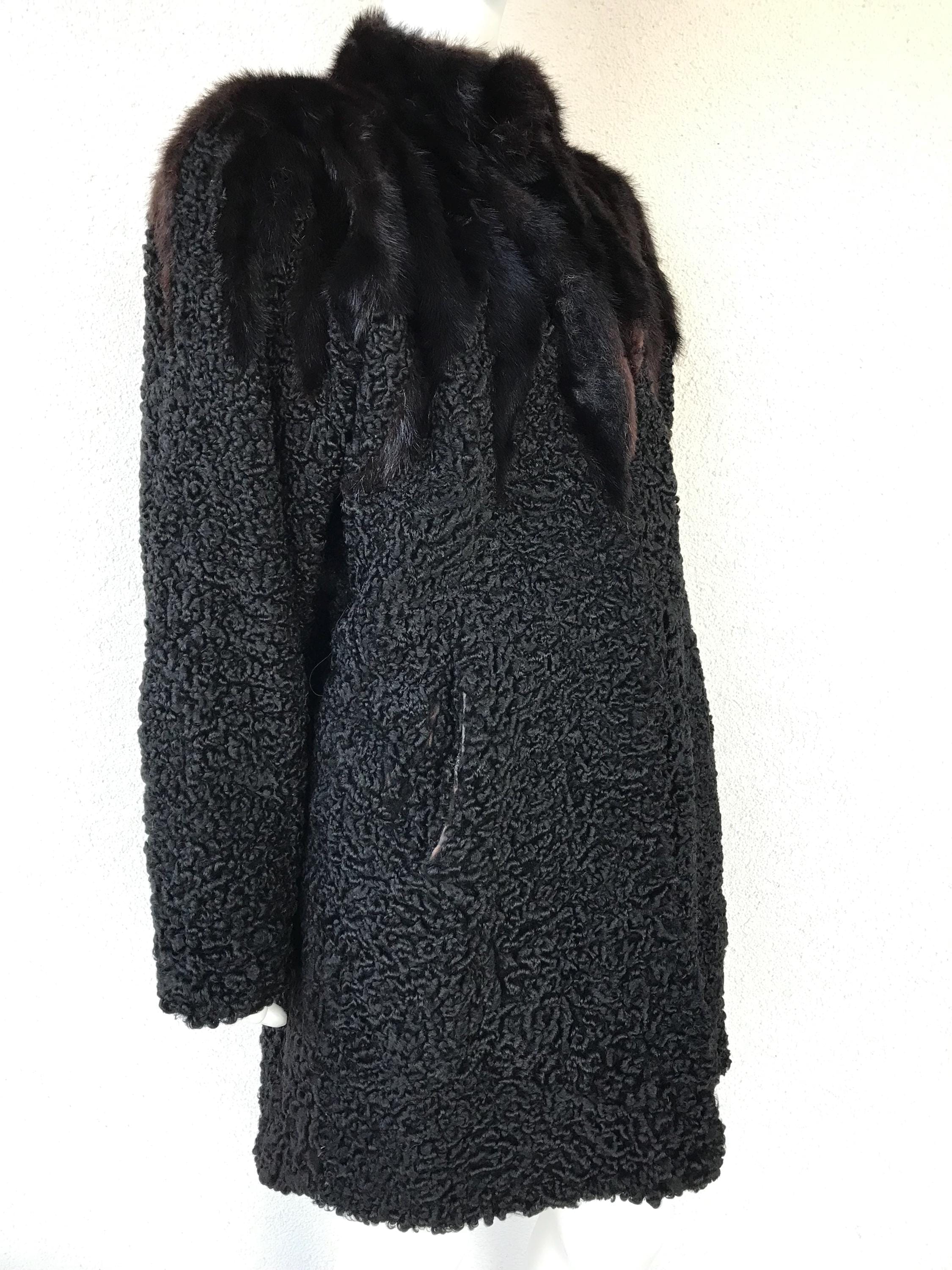 chieko+ lamb wool bistier ブラック38 chieko+ lamb wool bistier