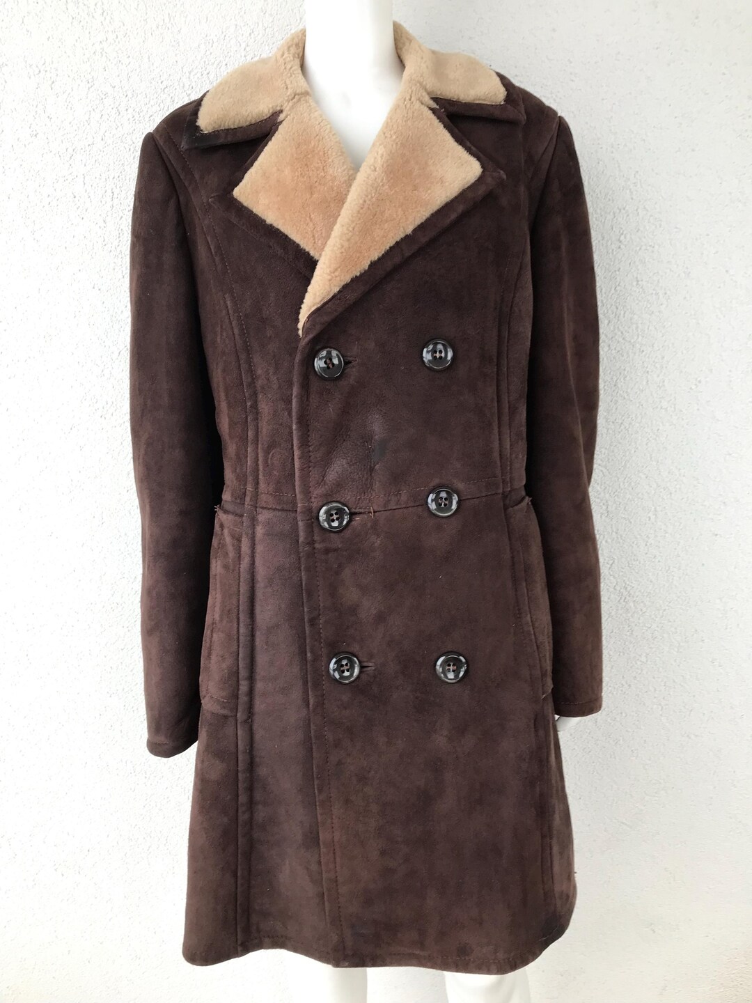 Vintage 1970s Lambskin Jacket and Skirt