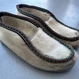 Scandinavian Boots Reindeer Fur Boots - Etsy display picture 1