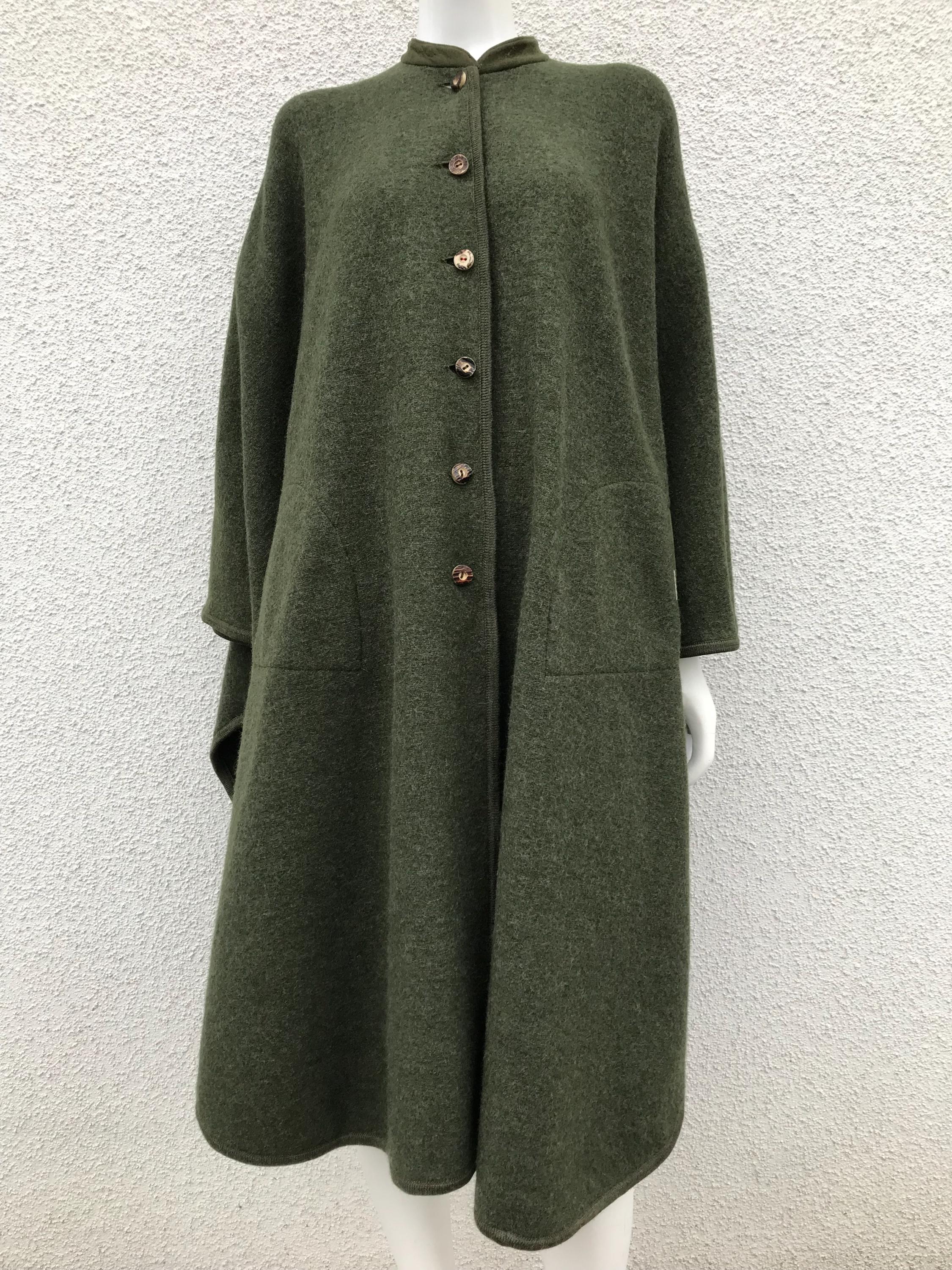 Germany製 Vintage LODEN Coat ローデン Poncho