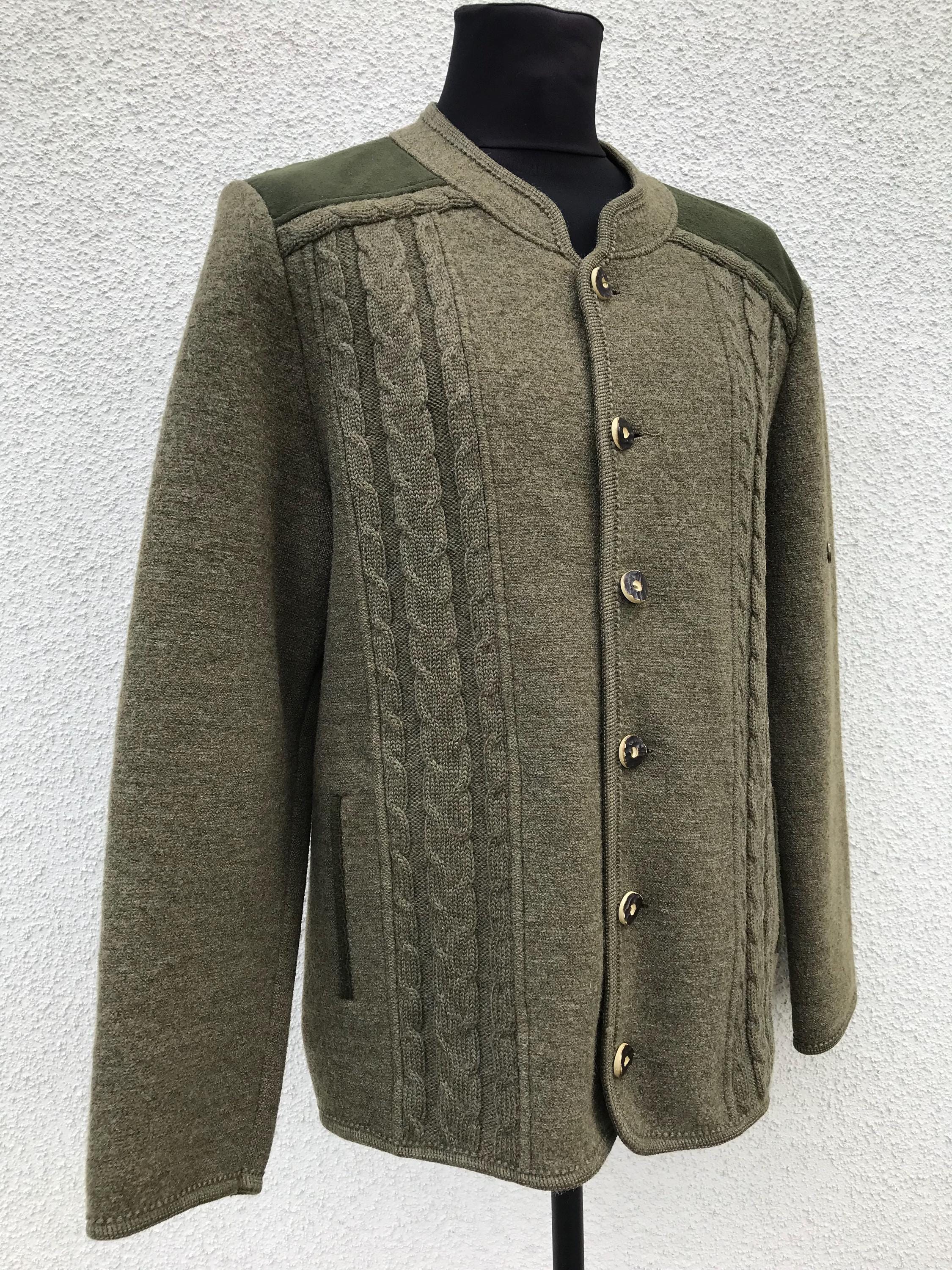 Vintage 80s Giesswein Men's Wool Cardigan Austrian Tyrol Vintage 80s Giesswein Men's Wool Cardigan Austrian Tyrol