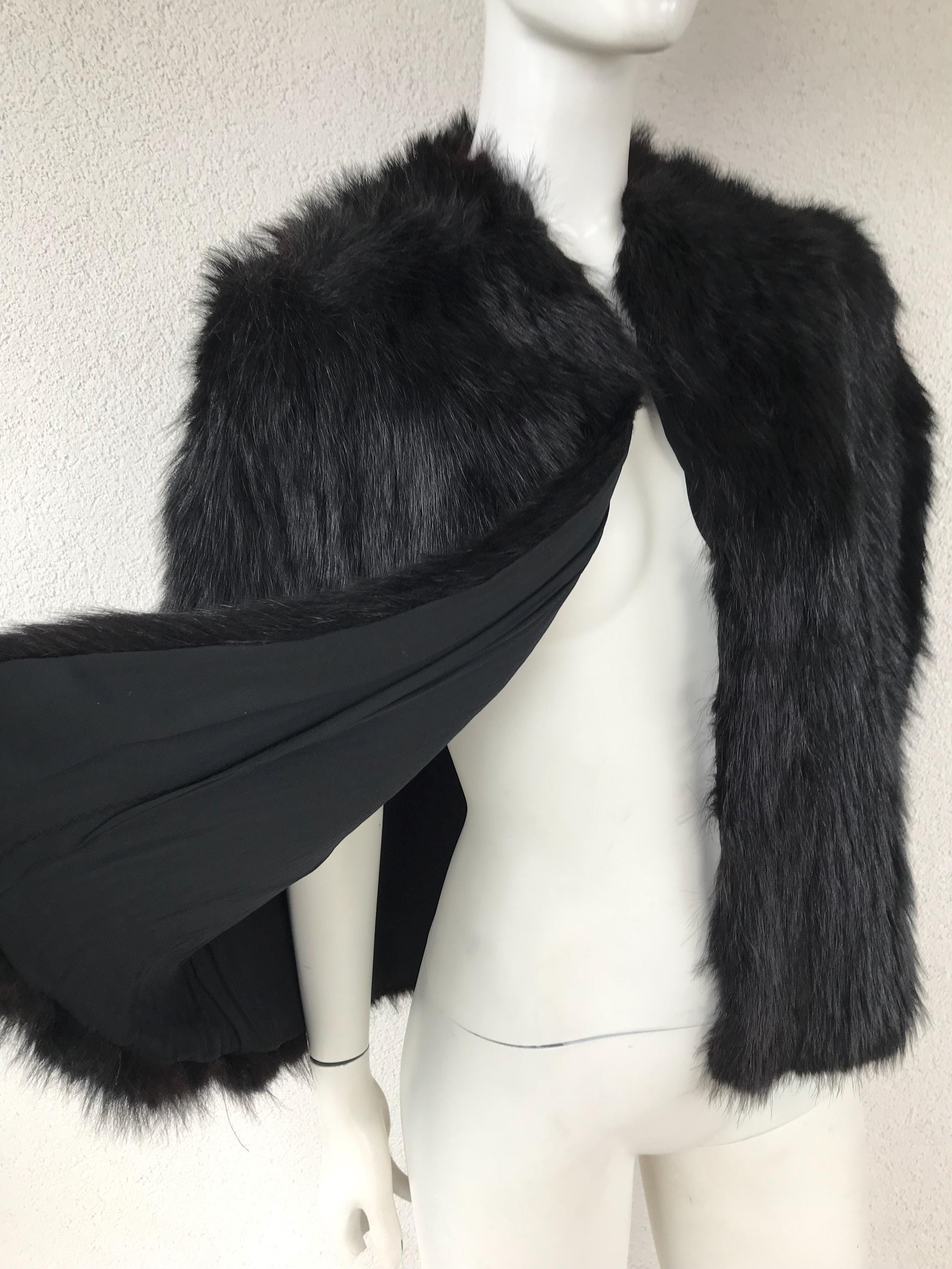 ミンクの毛皮コート Siberian Fur Store sankyo shokai ミンク コート シルバーフォックス トリミング