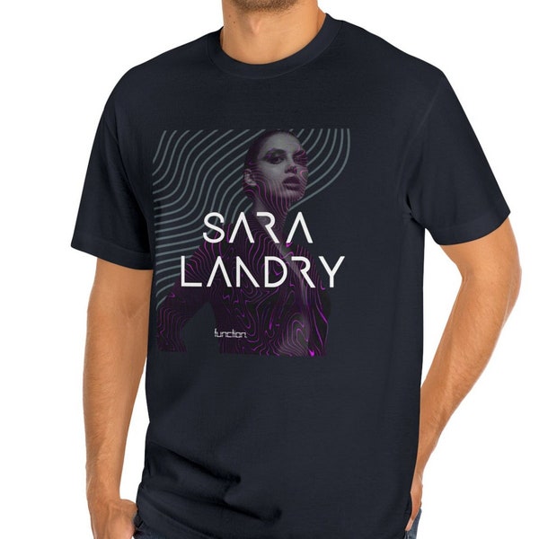 Sara Landry Shirt, Techno Tee, Shirt for Techno lovers, Rave Shirt, EDM Shirt, American Apparel®