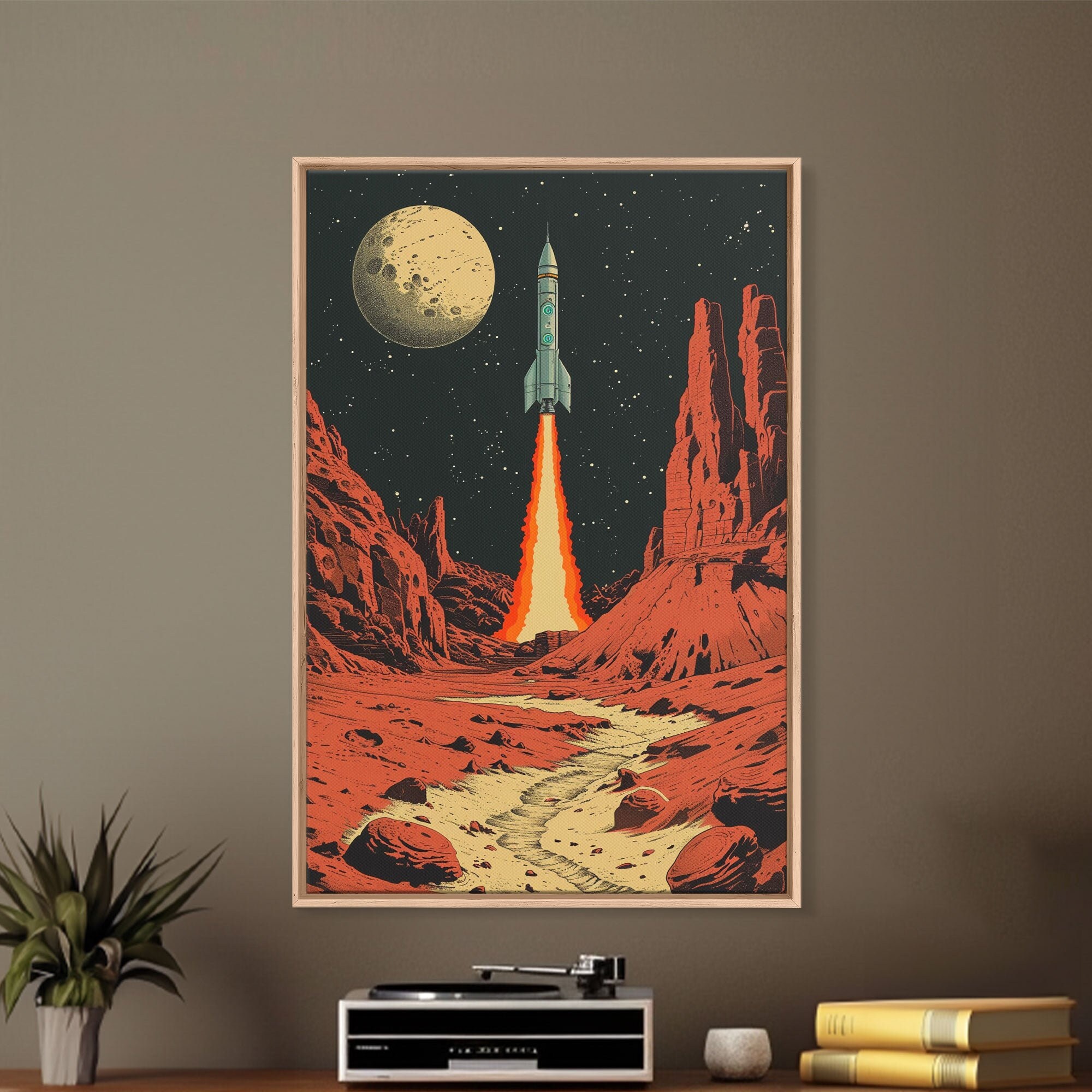 置物 60s vintage art deco rocket object Rare Mid-Century 1960S Vintage Art Deco Rocket Object | eBay