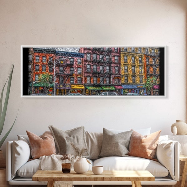 Abstract City Art - Etsy