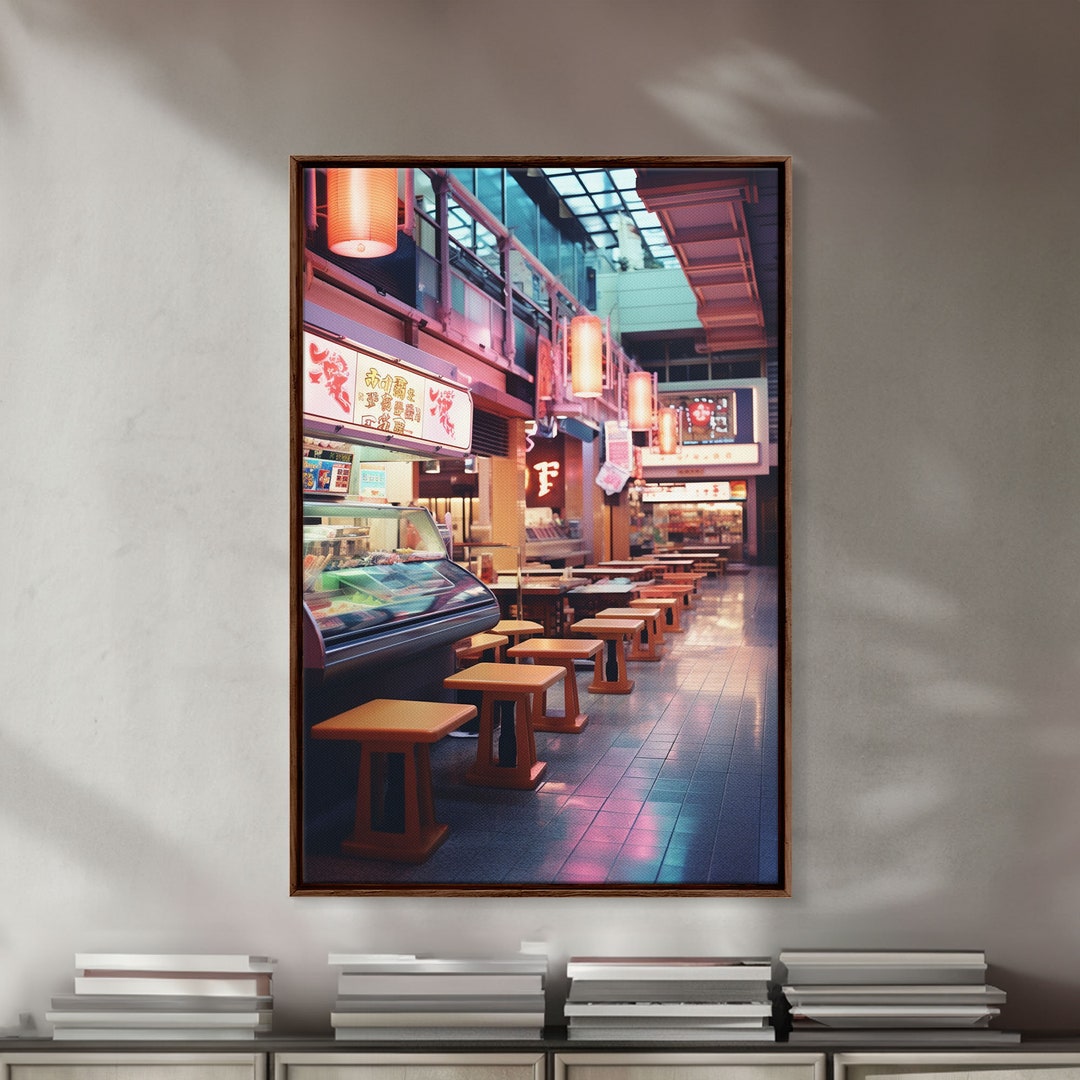 Japanese Restaurant, Japanese Wall Art, Asian Wall Art, Canvas Print ...