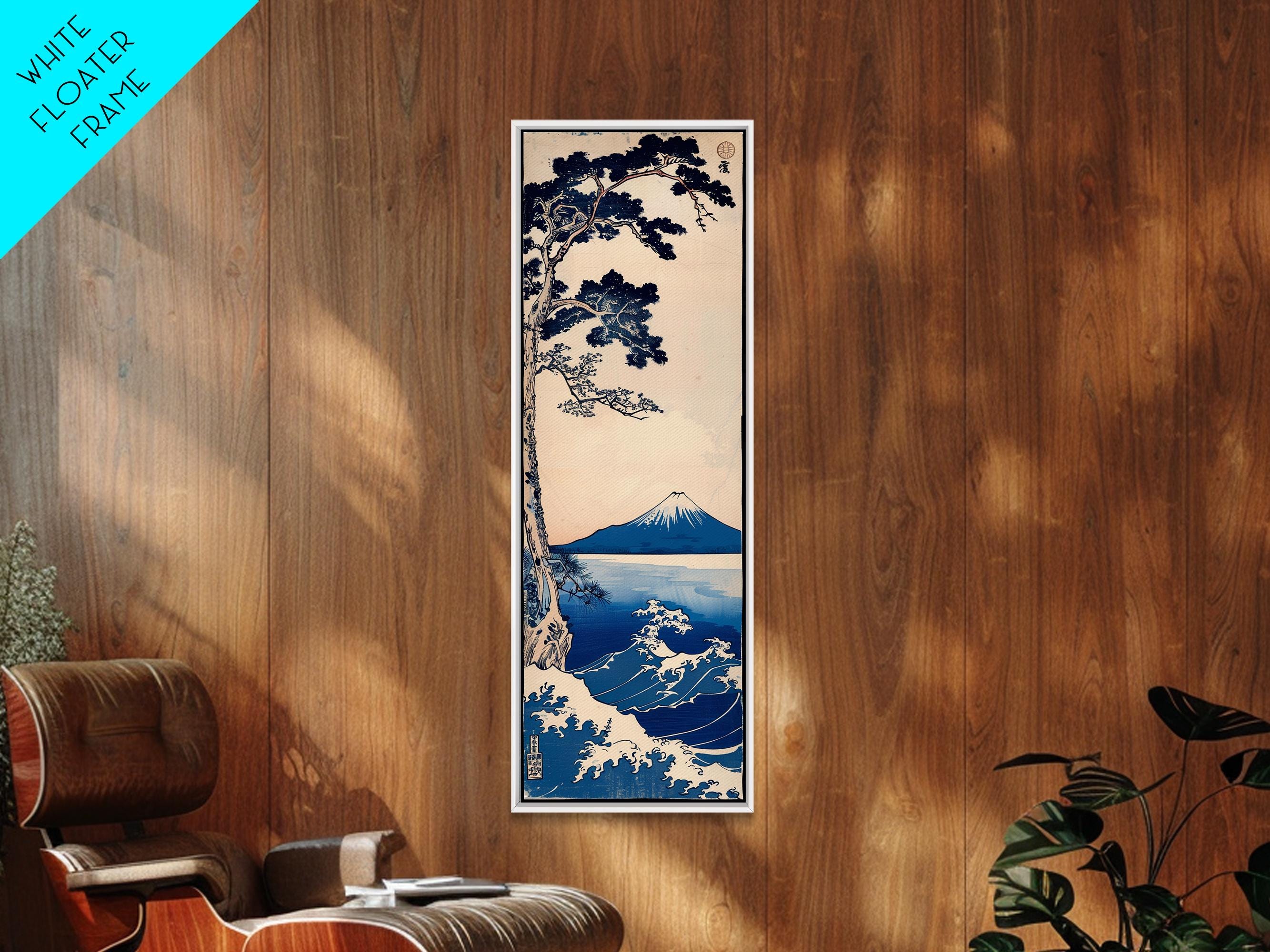 Mount Fuji Canvas Print: Japanese Wood Block Ukiyo-e Wall Art - Etsy