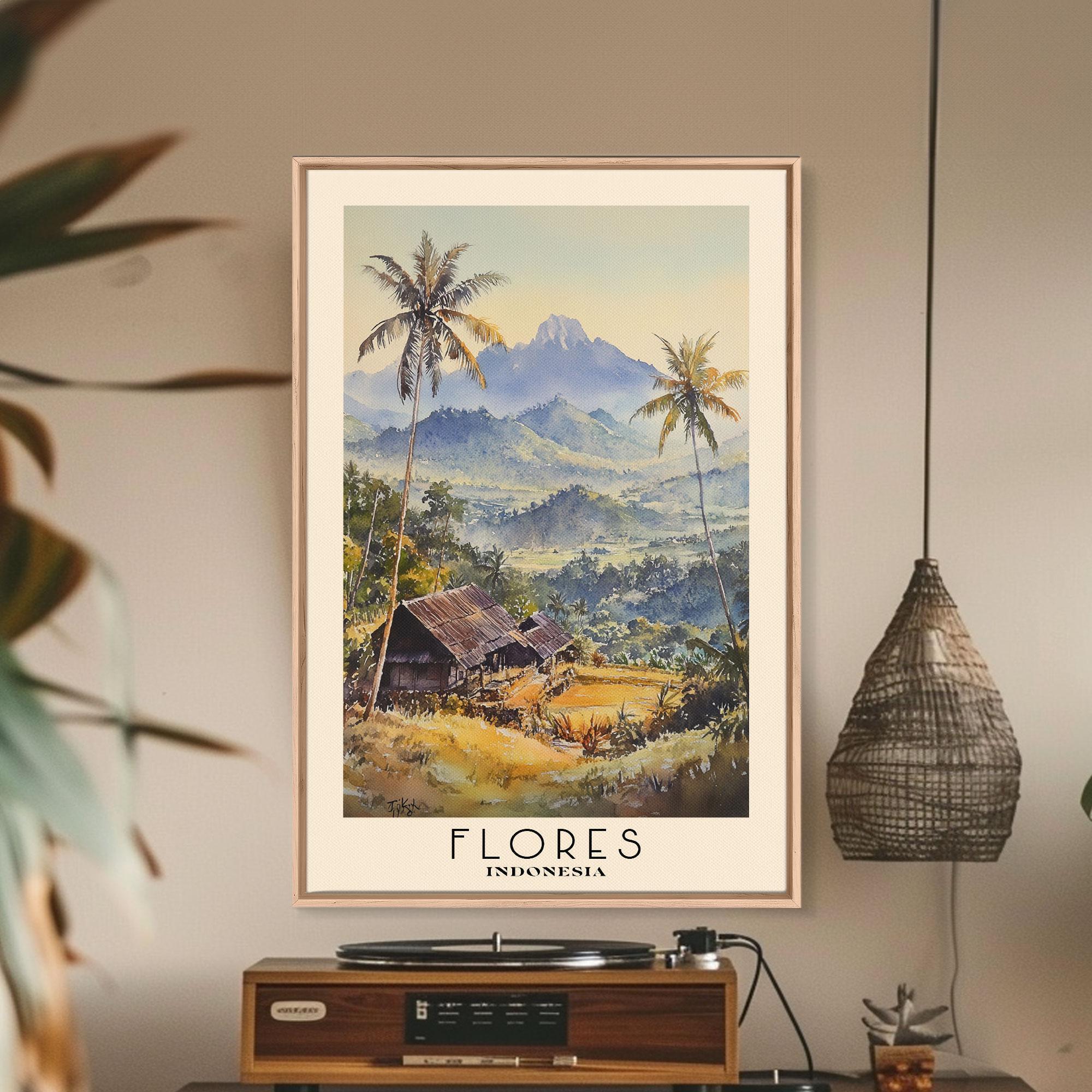 Indonesian Landscape Painting - Etsy