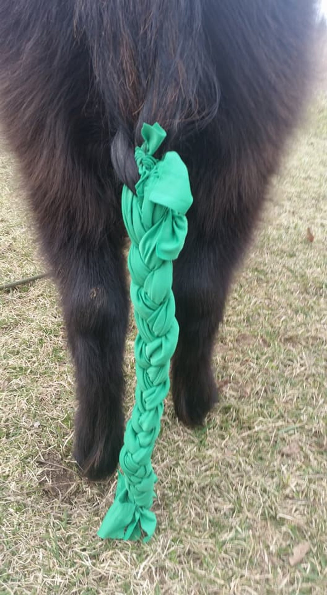 Mystery Braid in 3 Tube Horse Tail Bag, Horse Tail Bag, Horse Tail Bag