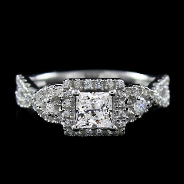Lab Grown Diamond Infinity Ring - Etsy