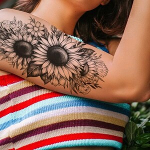 31 Best Matching Tattoos Images In 2020  Beautyholo  Matching tattoos Sunflower  tattoos Friend tattoos