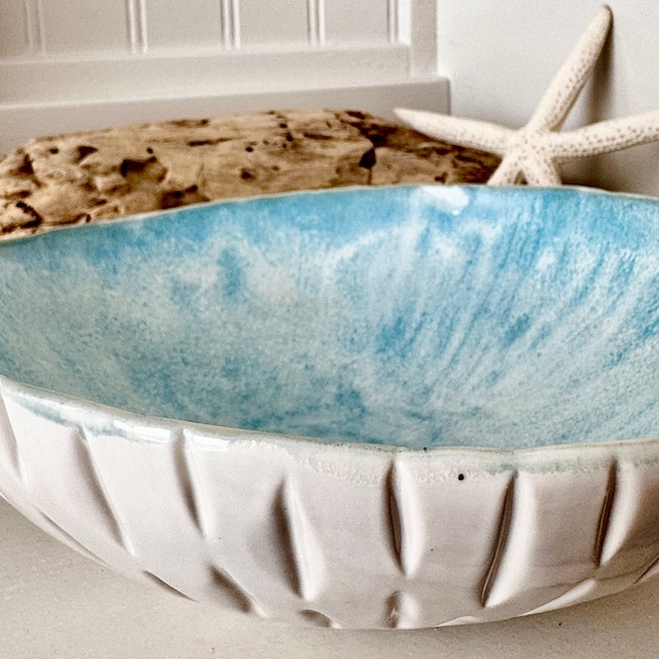 Tidepool Bowl | Coastal Home Decor | Handmade Pottery | Handmade Ceramics