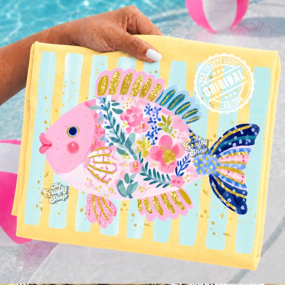 Pink Tropical Fish PNG, Cute Beach Sublimation Design, Ocean Sea Life Shirt Graphic PNG, Summer Download