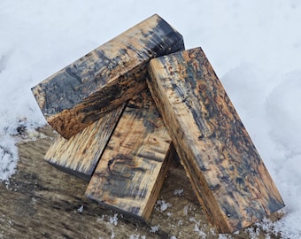 TIGER color NEW. Stabilized karelian birch.