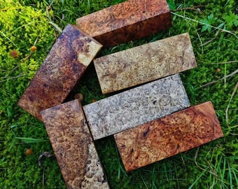 Stabilized aboyna burl.