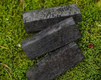 Graphite color. Stabilized karelian birch.