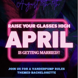 Vanderpump Rules Bachelorette Invite