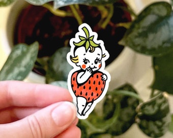 kewpie sticker pack - devil sticker strawberry sticker mushroom sticker mermaid sticker sonny angel sticker pack blind box
