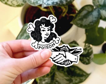 tattoo stickers sailor jerry stickers american traditional tattoo sticker pack