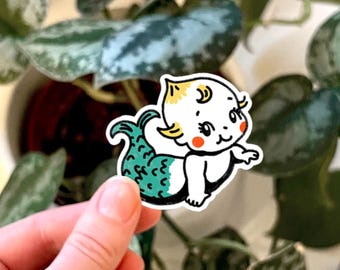 kewpie sticker pack - devil sticker strawberry sticker mushroom sticker mermaid sticker sonny angel sticker pack blind box