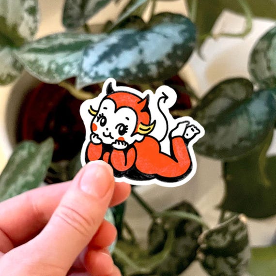kewpie sticker pack - devil sticker strawberry sticker mushroom sticker mermaid sticker sonny angel sticker pack blind box