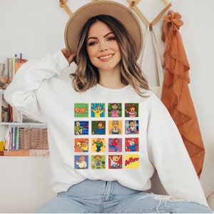 Arthur vintage Crewneck | Arthur PBS | Personnages d'Arthur | Sweat-shirt nostalgique | Ambiances des années 90 |