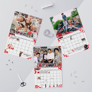 One Direction Wall  Calendar | Ultimate Directoner Gift | Liam Payne | Harry styles | Niall Horan | Louis Tomlinson | Zayn Malik