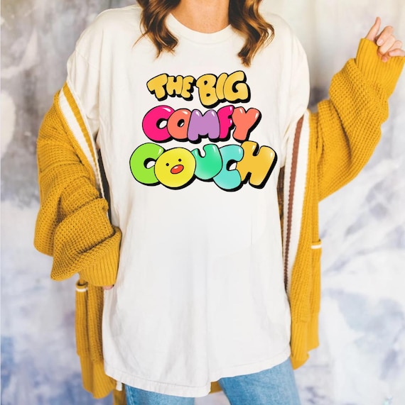 Big Comfy Couch Nostalgia Shirt |  Comfort Colours |  Retro TV Show Fan  | Canadian Nostalgic Tee  | Gift for Canadian | Loonette & Molly