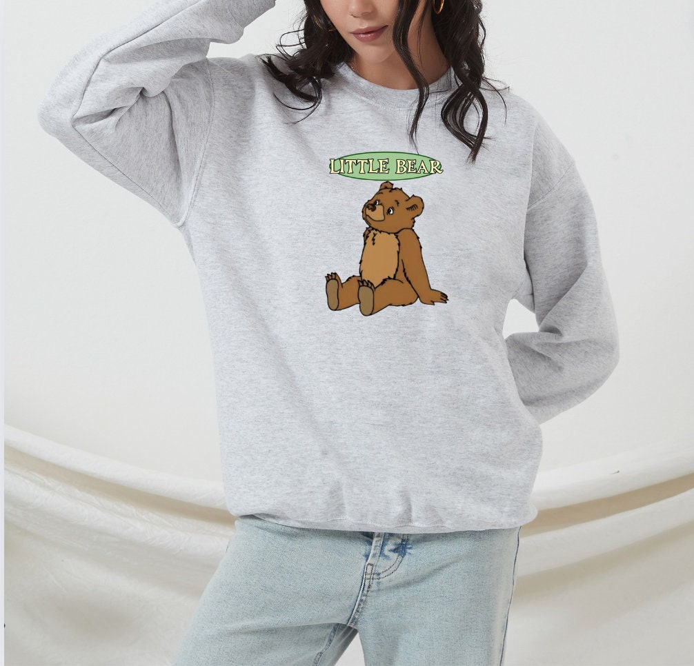 Little Bear Jacquard Knitted Shirt