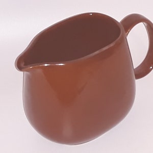 Melitta jug, brown, jug, ceramic, 11 cm high, 0.5 liters