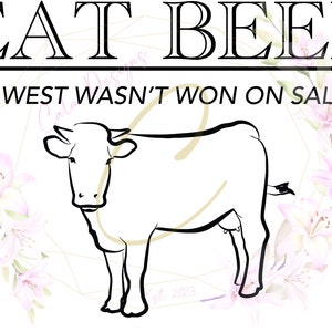 Eat Beef SVG