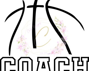 Basketball Coach SVG