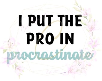 Procrastinating SVG