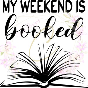 Weekend is geboekt SVG