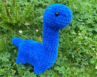 Crochet dinosaur, dino, crochet dinosaur, crochet dinosaur plush, blue dinosaur plush, dinosaur plushie, amigurumi, handmade