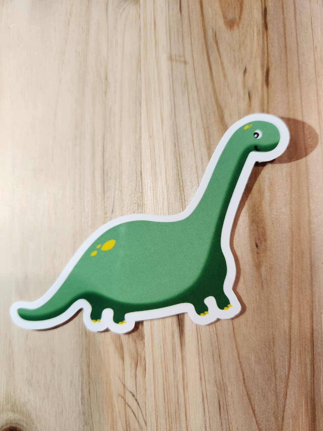 Adorable Brontosaurus Dinosaur Vinyl Sticker - Etsy