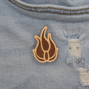 Blake - RWBY - Wooden Pin