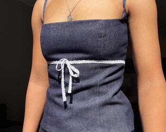 Bambi Tank Top PDF Sewing Pattern | Coquette Tank/cami