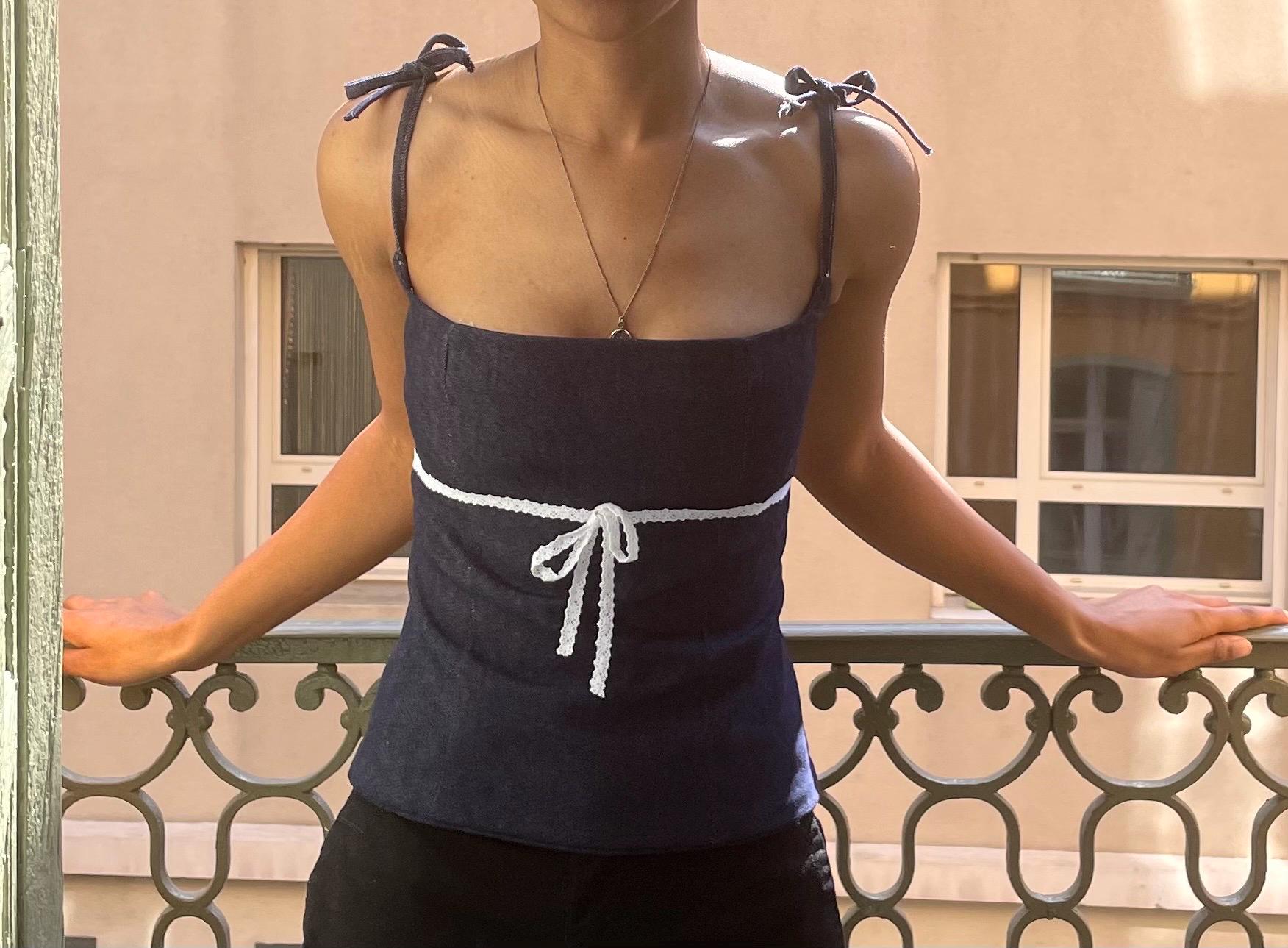 Bambi Tank Top PDF Sewing Pattern | Coquette Tank/cami