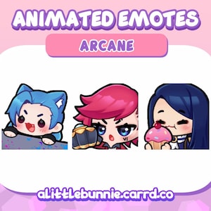 League of Legends: Emote Animate Arcane