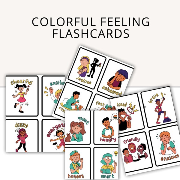 Digital Flashcards Etsy