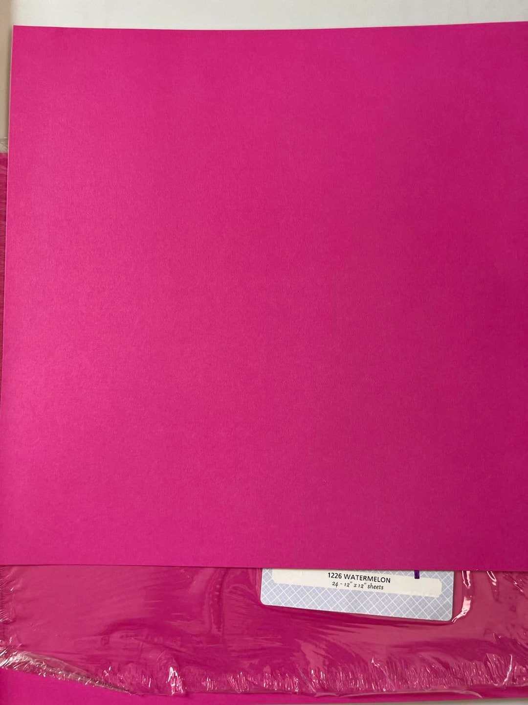 Smooth Cardstock by the Sheet Shades of Pink Etsy