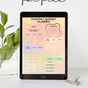 Ultimate Monthly Budget Spreadsheet Template for Google Sheets, Financial Planner Dashboard, Budget Template, Spending Tracker, Debt Tracker