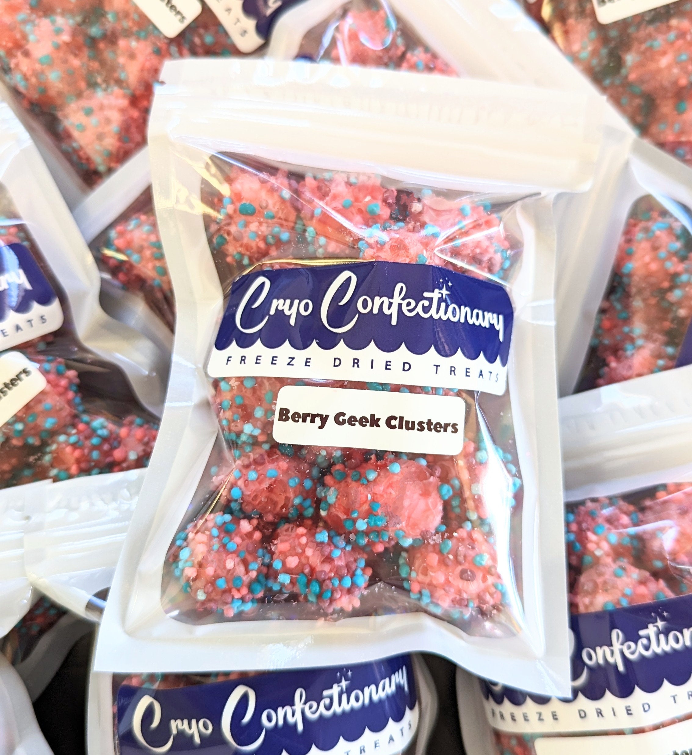 Freeze Dried Berry Geek Clusters Fruit Candies Freeze Dried Etsy