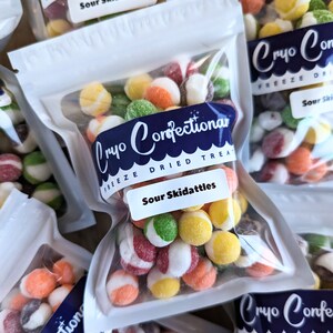 Freeze Dried Sour Skidattles fruit candies freeze dried candy